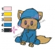Pocoyo as Wolf Embroidery Design